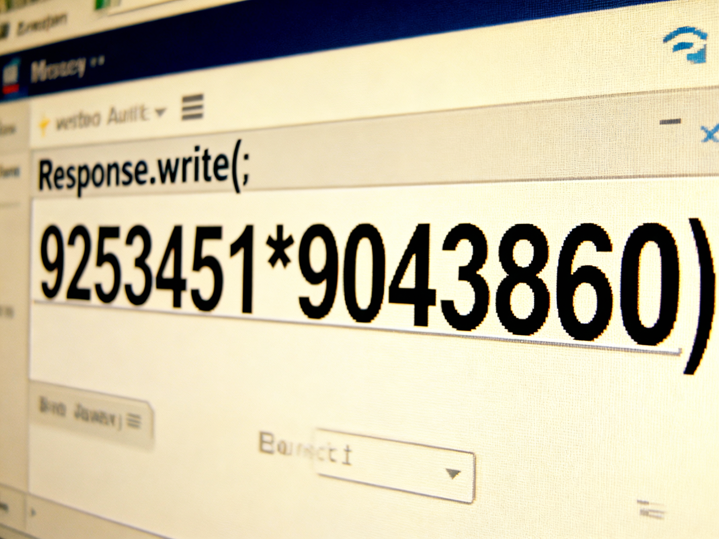 response.write(9253451*9043860)
